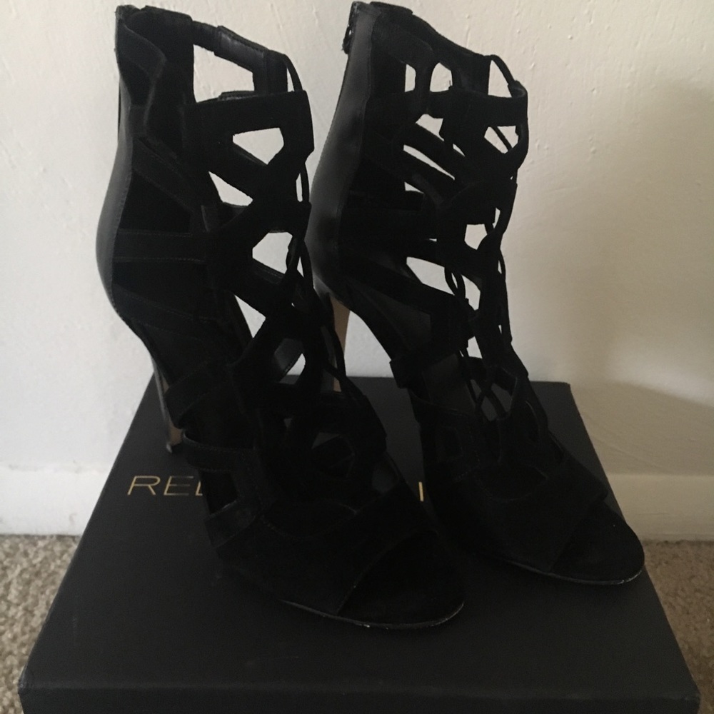 Rebecca Minkoff Roxie heeled sandals size 8.5m